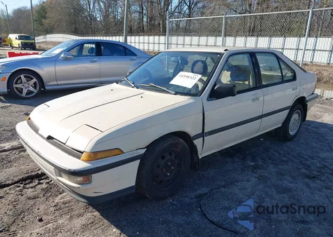 1988 Acura Integra Rs z USA, uszkodzony, nr VIN JH4DA1740JS005720